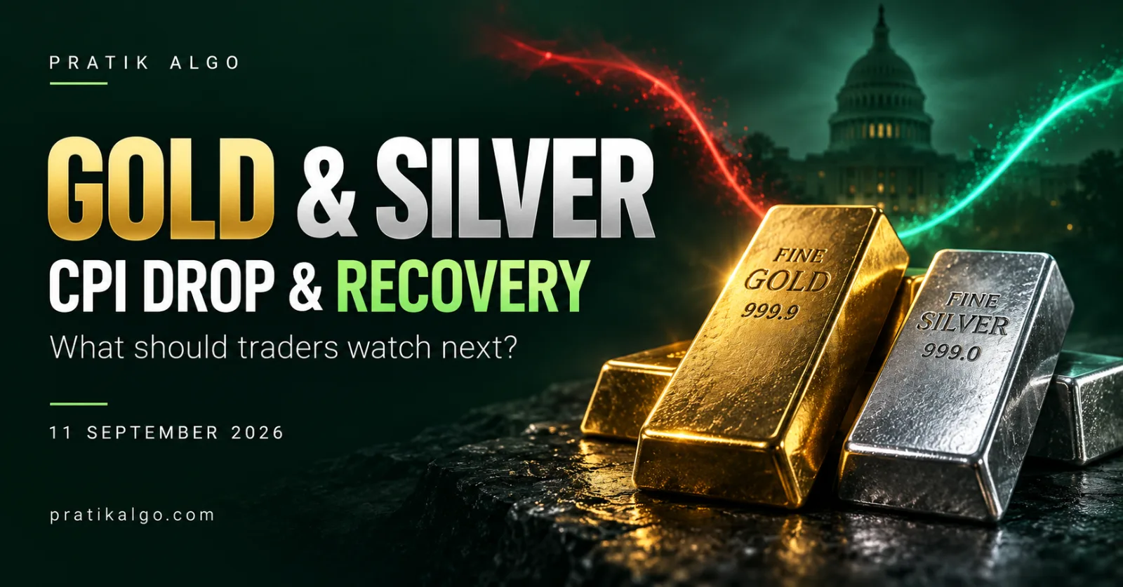 Gold and Silver Price Today: CPI Drop and Recovery Explained