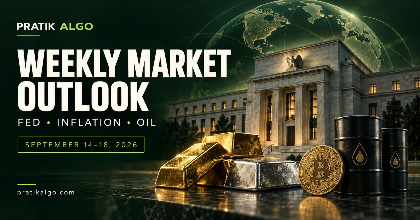 Weekly Market Outlook: September 14–18, 2026 | Fed & Oil