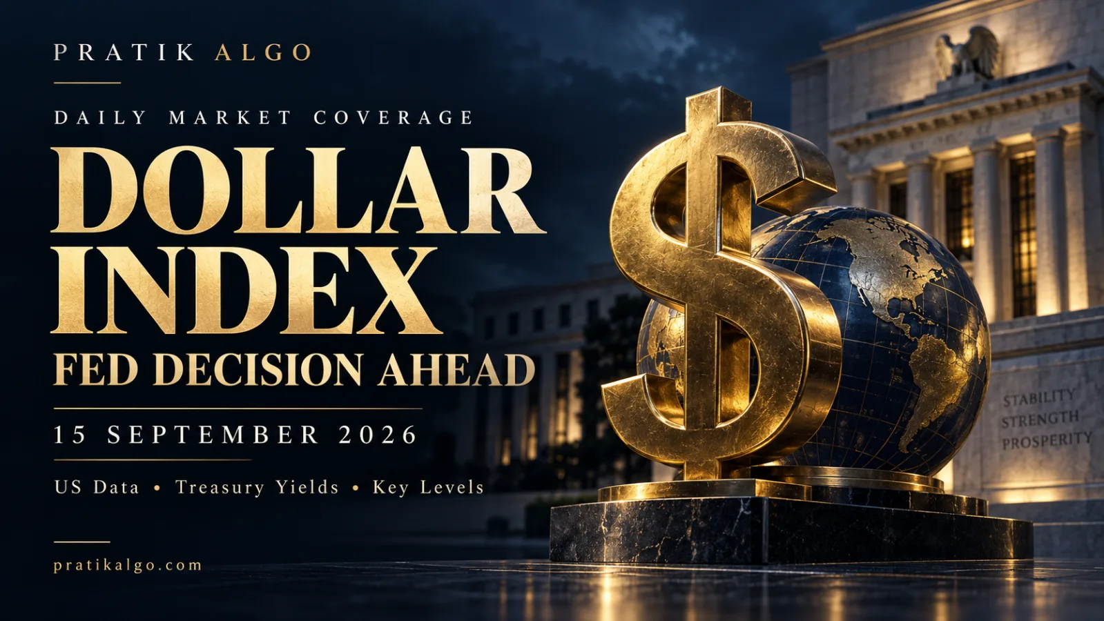 Dollar Index Today: DXY Near 99.60 Ahead of Fed Decision