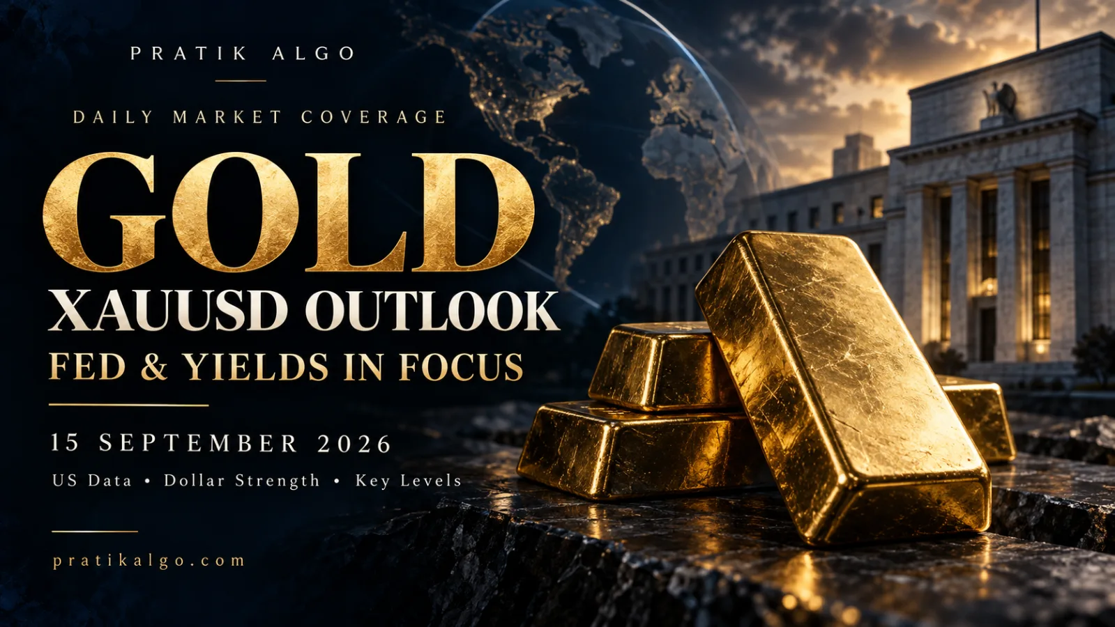 Gold Price Today: XAUUSD Below $4,300 Ahead of Fed