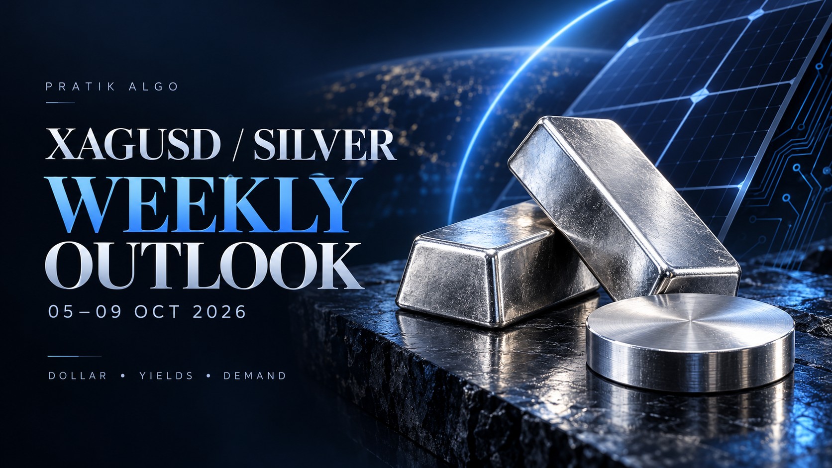 Silver Weekly Outlook: XAGUSD Near $60 After a 6% Drop