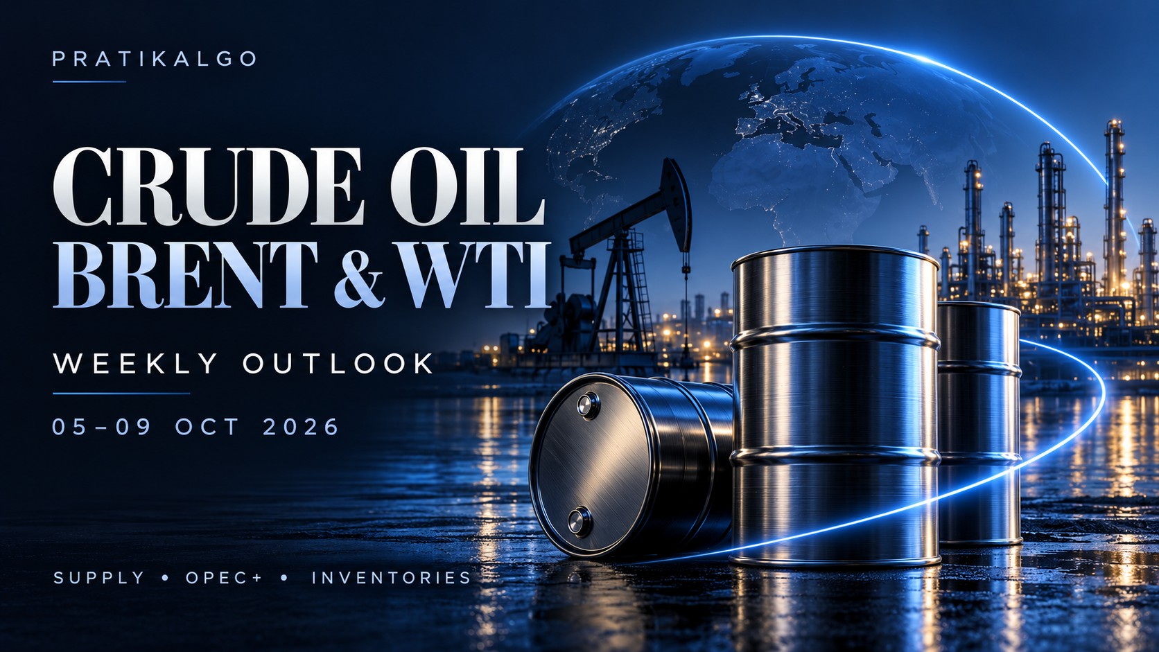 Crude Oil Weekly Outlook: Brent and WTI Face a Fuel Supply Test